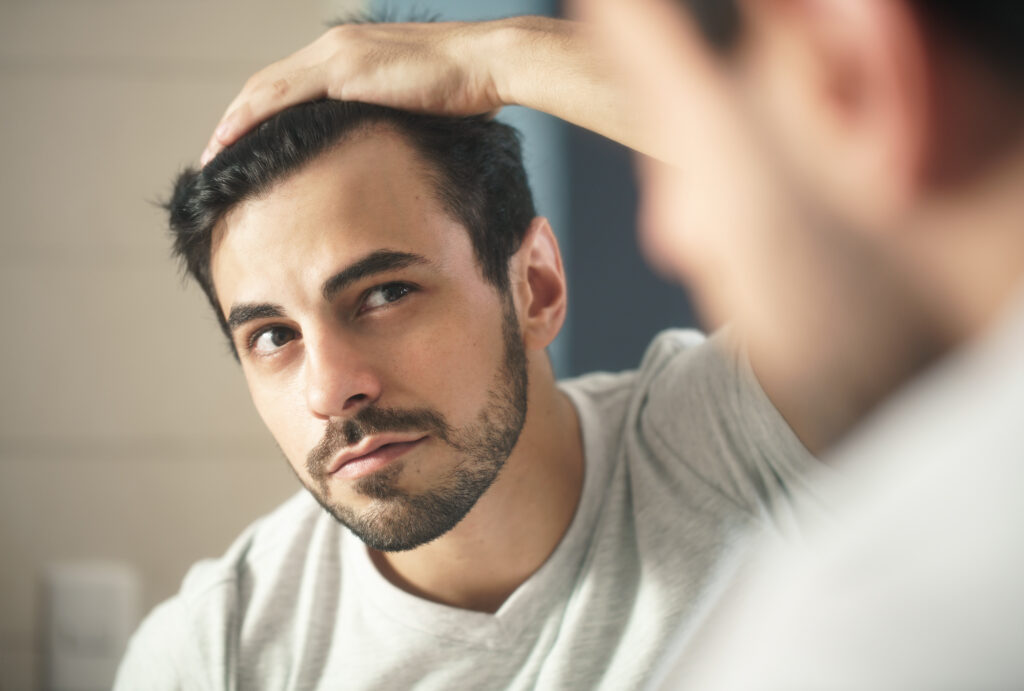 Minoxidil no Cabelo